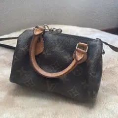 ルイヴィトン ミニスピーディー ショルダー付き
