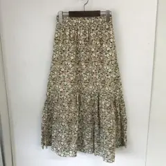 6ピ156◎UNIQLO◎ユニクロ◎ロングスカート◎フレアスカート◎レディース