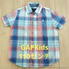 GAPKids 半袖シャツ　110センチ　チェック　男の子　ギャップ