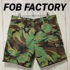 FOB FACTORY ハーフパンツ　迷彩　カモフラ　Mサイズ