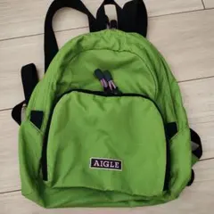 AIGLE ライトグリーン　バックパック
