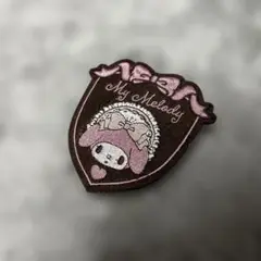 マイメロちゃん フェルトパッチ ピンバッジ