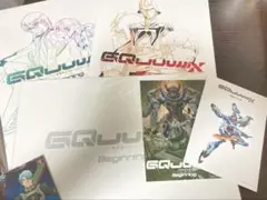 ガンダム　ジークアクス　豪華版パンフレット　入場特典　他おまけ