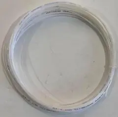 超細い1.15mmハイクアスーパー白12mナイロンテニスガットhiqua