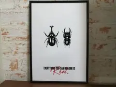 アートポスター　IMAGINE IS REAL.
