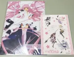 【200名限定】魔法少女まどかマギカ3 試打会 特典 クリアファイル ステッカー
