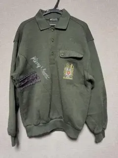 Zealzip オリーブグリーン ポロシャツ