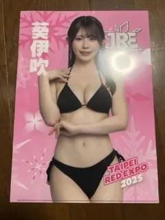 【非売品】 葵いぶき 2025TRE台北國際成人展　会場限定クリアファイル