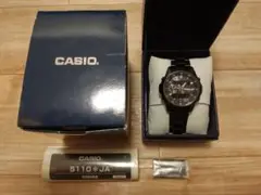 中古 CASIO LINEAGE 5110 JA 電波ソーラー 【希少】