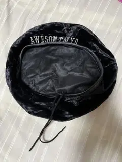 RASVOA ベレー帽 黒 サイズ99