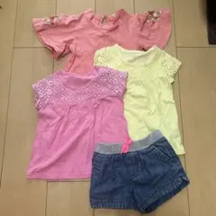 ９５センチ　Tシャツ　3点セットプラス　短ズボン3T