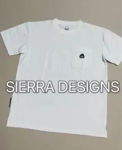SIERRA DESIGNS シェラデザイン　半袖　Tシャツ 白　ホワイト　美品