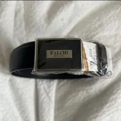 FALCHI NEWYORK ファルチニューヨーク メンズ ベルト 本革 黒