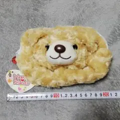 新品ハートフルフレンズ　半立体ポーチ　ココア