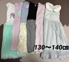 130-140㎝サイズ　女の子夏服ワンピースまとめ売り　マイリトルポニー花柄