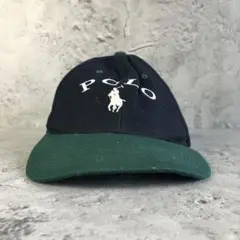 yp307古着　キャップ　ブラック　ネイビー　90s Y2K