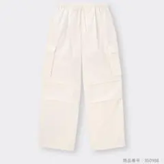 パラシュートカーゴパンツ ナチュラル　丈標準70.0〜74.0cm