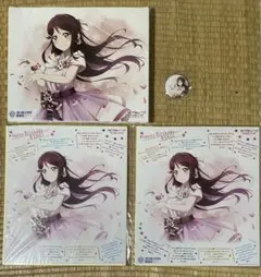 ラブライブ！浦の星女学院購買部 　桜内梨子お祝いセット　色紙　エラー品 ラブライブ！サンシャイン!! 浦の星女学院購買部 BIRTHDAY