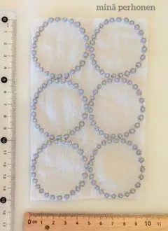 6-w　ミナペルホネン　はぎれ　タンバリン