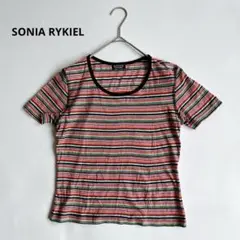 SONIA RYKIELソニアリキエル　カットソー Tシャツ　半袖　ボーダー