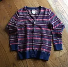 Levi's ストライプ カーディガン
