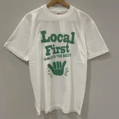 カレッジTEE XLサイズバニラホワイト5001-01(Local First)