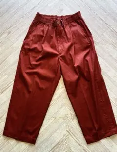 【美品】UniqloU 2020SS イージーワイドフィットパンツ-XL