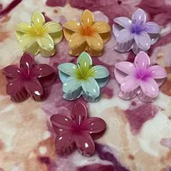 【新品】ハイビスカス プルメリア ヘアクリップ