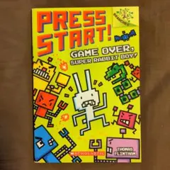 PRESS START! GAME OVER! SUPER RABBIT BOY