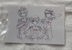 プリパラ　WITH 原画　ポストカード　ダンプリ　キンツア