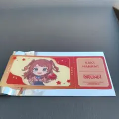 学園アイドルマスター　花海咲季　ラウンドワン　チケット