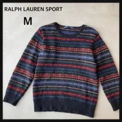 【RALPH LAUREN】ラルフローレンスポーツ セーター M ウール モヘヤ
