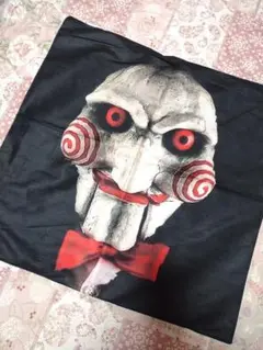 Horror movie Saw Jigsaw クッションカバー