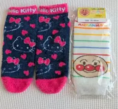 〇新品〇アンパンマン レッグウォーマー〇キティちゃんもこもこ靴下〇