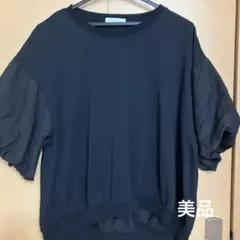 chocol raffine robe 黒のTシャツ　フリーサイズ、試着のみ