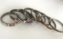 インド ネパール バングル ブレスレット8本セット ベリーダンス