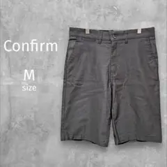 コンファーム☆Confirm☆ショートパンツ【M】グレー☆カジュアル☆コットン