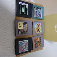 ゲームボーイソフト 6本セット
