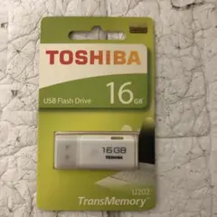 新品未開封　TOSHIBA USBフラッシュドライブ16 GB
