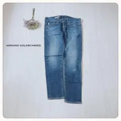 ♢【アメリカ製】AG アドリアーノゴールドシュミット リラックススキニークロップ