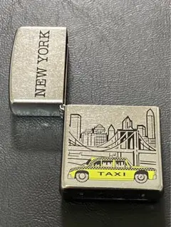 zippo タクシー シルバーダスト 外側ケース アウター 2016年製