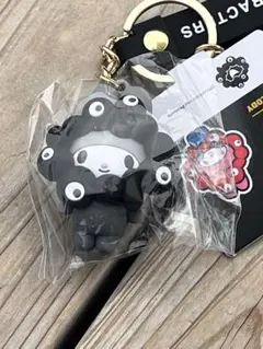 万博限定 サンリオ アクリルキーホルダー アクキー モノクロ 黒 マイメロ