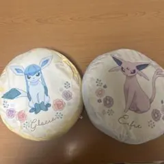 ポケットモンスター　エーフィ　グラシア　クッション　2点セット