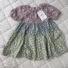 新品　タグ付き　ZARA 花柄ワンピース