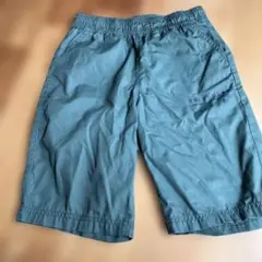 男の子　ハーフパンツ　130 カーキグリーン