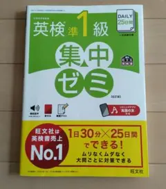 DAILY25日間英検準1級集中ゼミ : 文部科学省後援