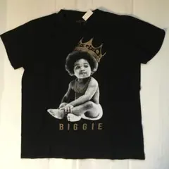 ノトーリアスBIG L ラッパーTシャツ　ブラック