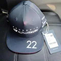 F1.SCUDERIA ALPHATAURI キャップ 22 ネイビー
