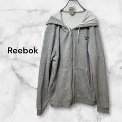 リーボック Reebok 長袖 パーカー スウェット トレーナーXL 人気604