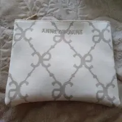 ANNE COQUINE ホワイトポーチ
